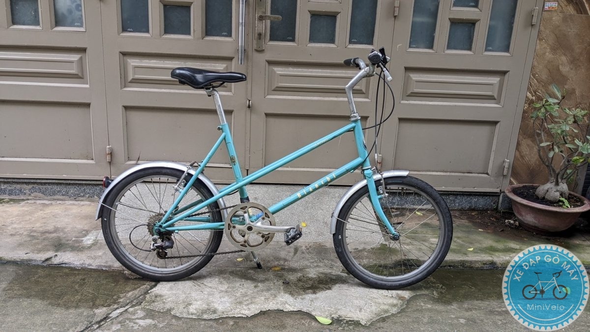 Bianchi Merlo Lady màu xanh