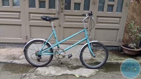 Bianchi Merlo Lady màu xanh