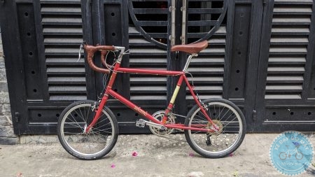 Bruno minivelo road tem nhôm size 460