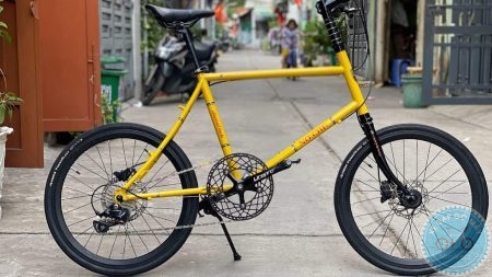 Xe Minivelo Noche đã lên thắng dĩa