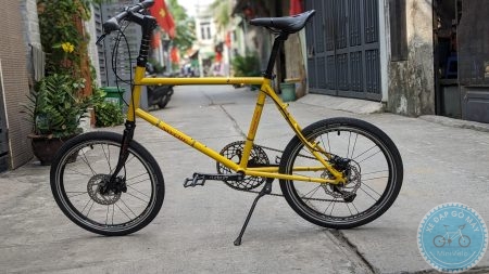 Xe Minivelo Noche đã lên thắng dĩa