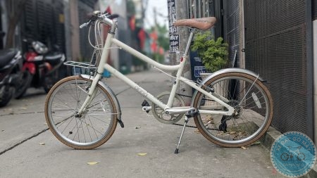 xe đạp Mini Velo Anna màu trắng