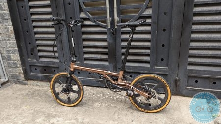 Fnhon Gust 16" rose gold đã nâng cấp bánh carbon