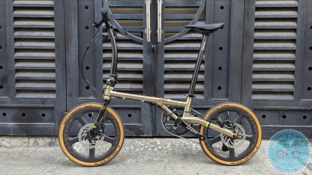 Fnhon Gust 16" titan - bánh Silverock carbon 5 đao