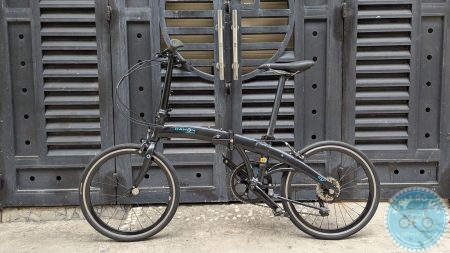 Xe đạp gấp Dahon MU SP9 màu đen (Diamond Black)