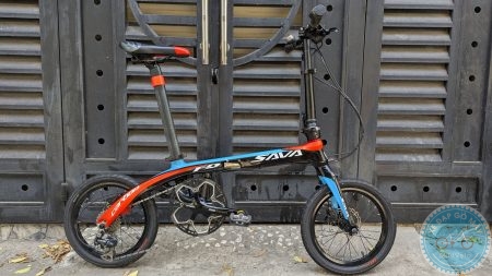 Xe đạp gấp Sava Z2 carbon 16 inch