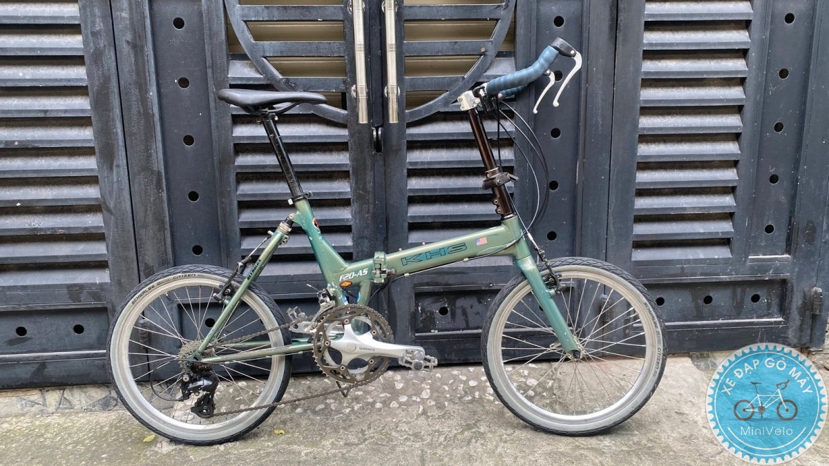 Xe đạp gấp KHS F20‑AS