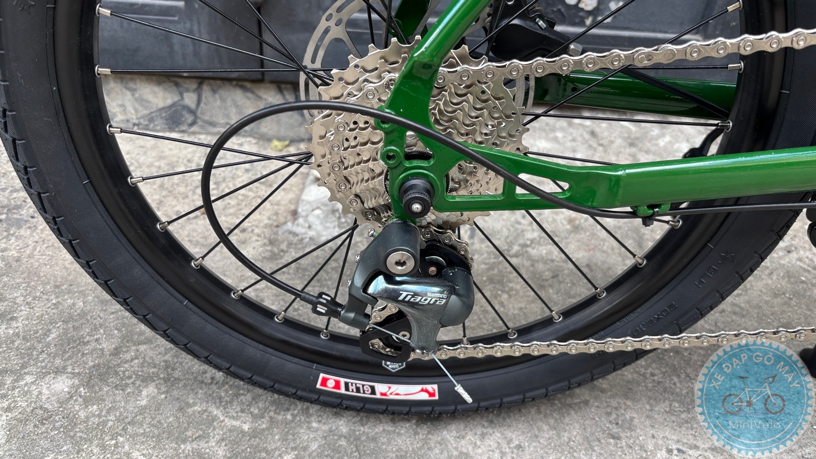 SilveRock Dewy xanh post green 12 %Mini Velo filename%