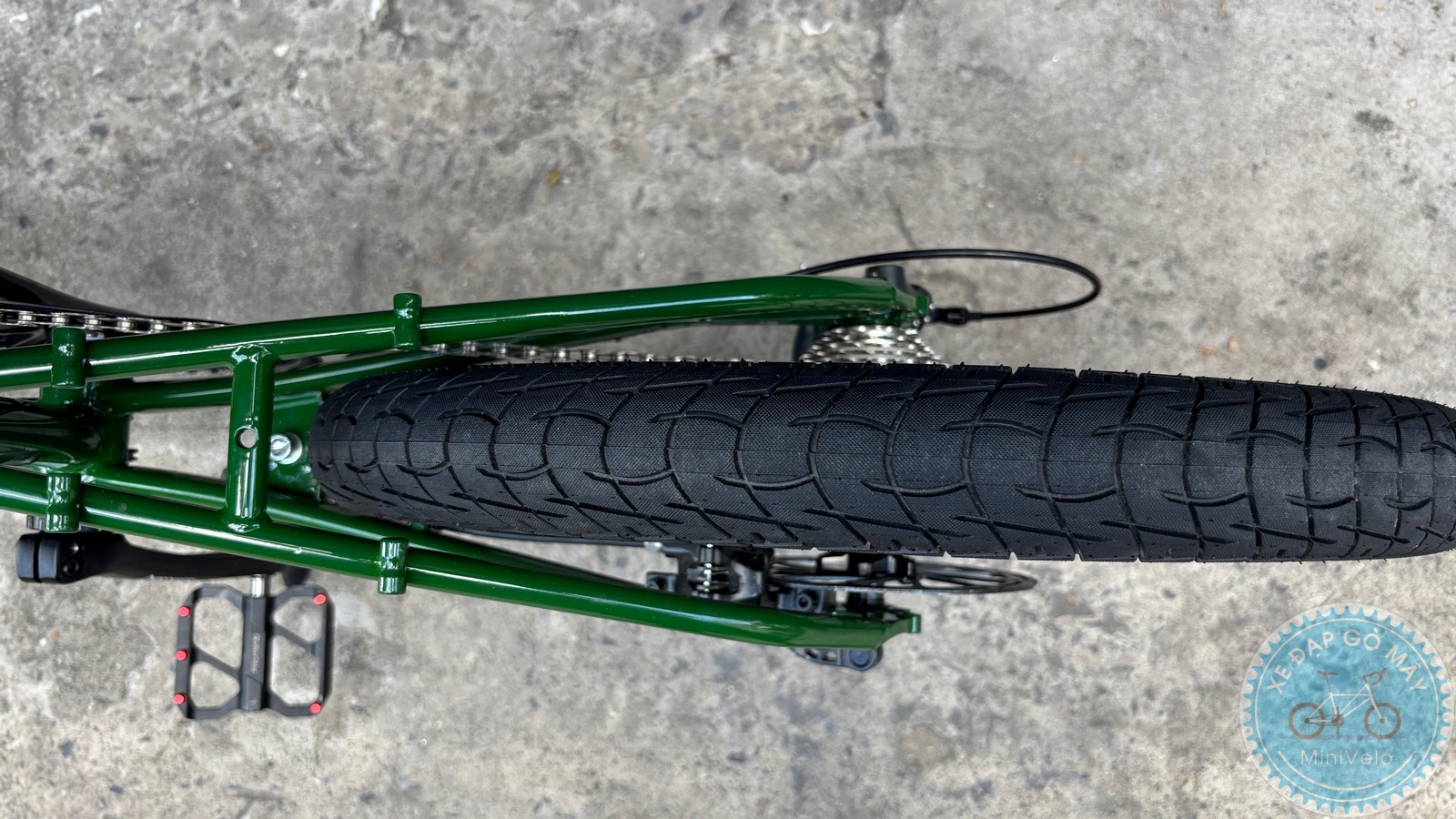 SilveRock Dewy xanh post green 7 %Mini Velo filename%