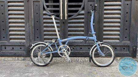 Ruhm C7 Plus: xe đạp gấp 3 khúc