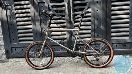 Xe minivelo Silverock Steam màu titan