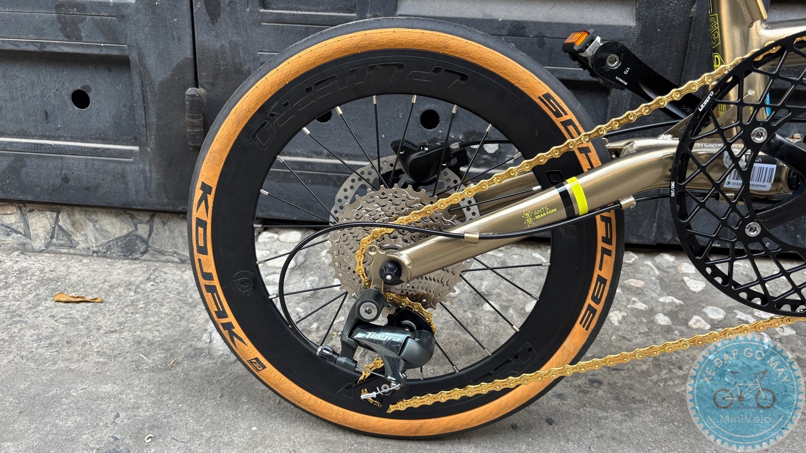 Fnhon Gust 16" màu titan khách đặt làm 5 %Mini Velo filename%