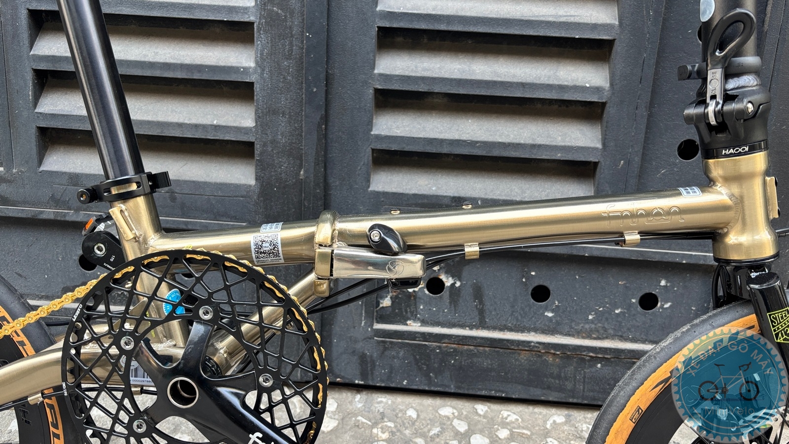 Fnhon Gust 16" màu titan khách đặt làm 8 %Mini Velo filename%