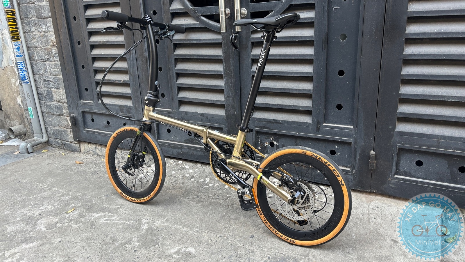 Fnhon Gust 16" màu titan khách đặt làm 11 %Mini Velo filename%