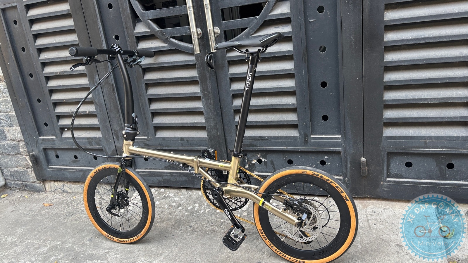 Fnhon Gust 16" màu titan khách đặt làm 14 %Mini Velo filename%