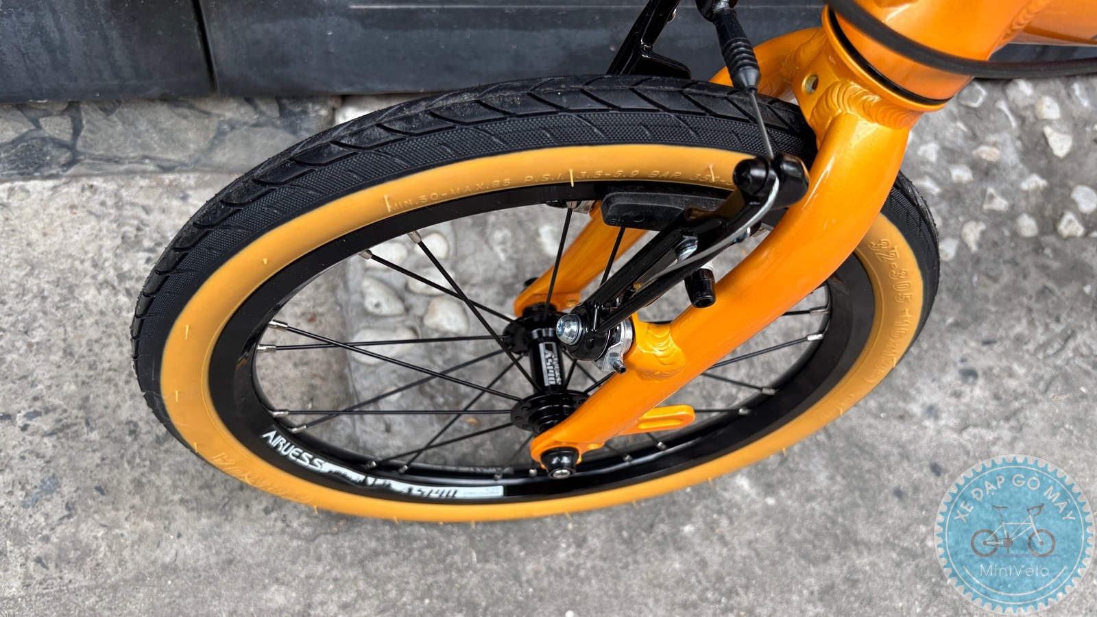 Fnhon Breeze 16 inch 3 số đời mới 2026 | Xe đạp gấp nhỏ gọn đi phố 11 %Mini Velo filename%