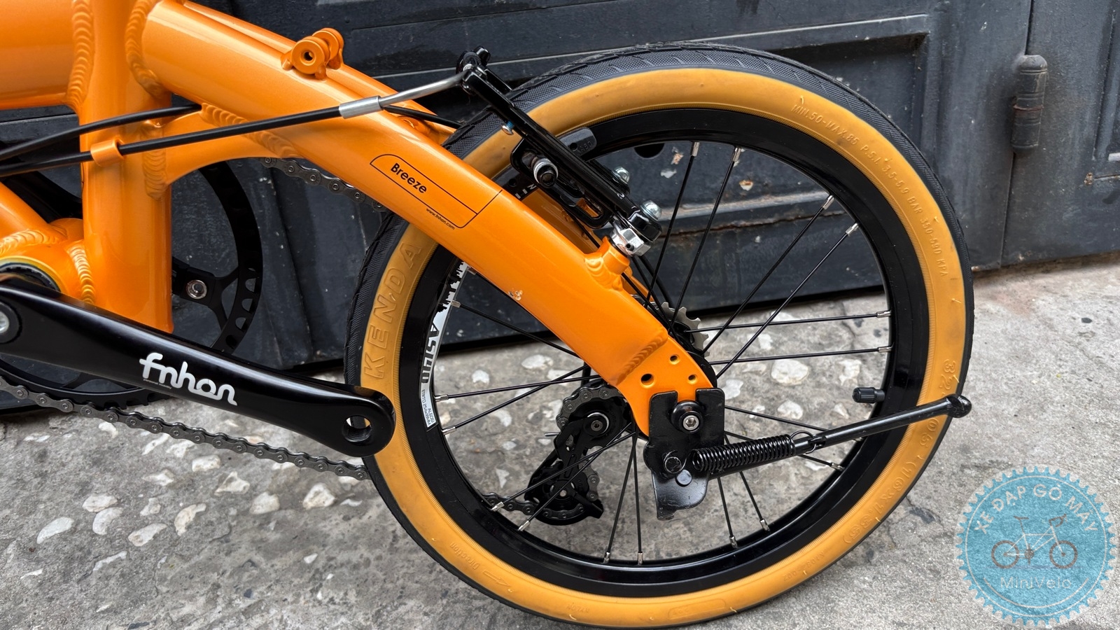 Fnhon Breeze 16 inch 3 số đời mới 2026 | Xe đạp gấp nhỏ gọn đi phố 12 %Mini Velo filename%