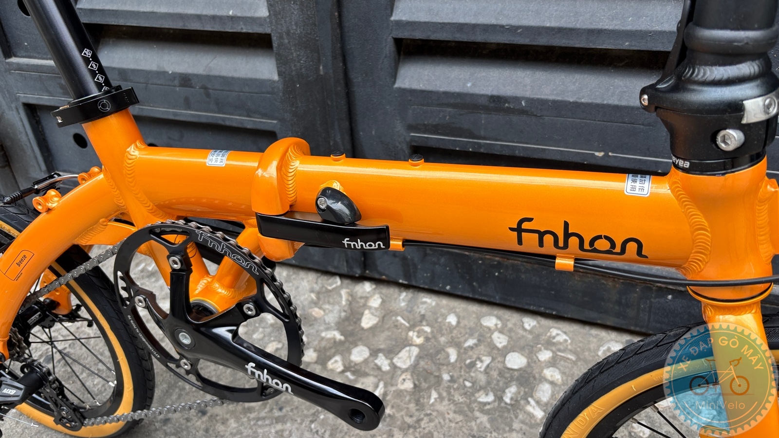 Fnhon Breeze 16 inch 3 số đời mới 2026 | Xe đạp gấp nhỏ gọn đi phố 18 %Mini Velo filename%