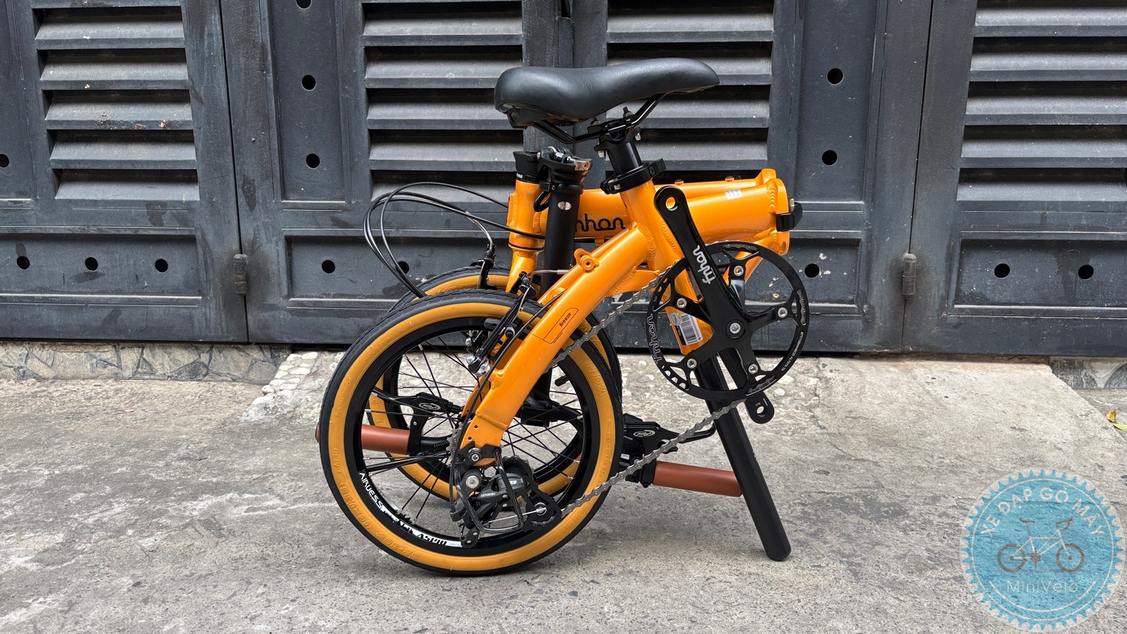 Fnhon Breeze 16 inch 3 số đời mới 2026 | Xe đạp gấp nhỏ gọn đi phố 21 %Mini Velo filename%