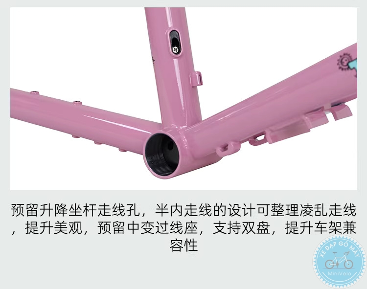 TQIQT Pulse: sườn touring thép 20 inch 11 %Mini Velo filename%