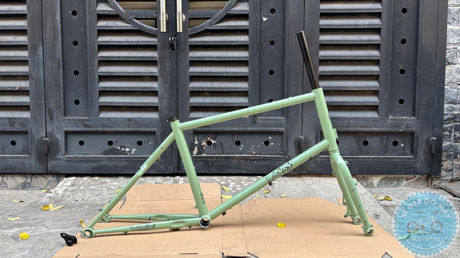 TQIQT Pulse: sườn touring thép 20 inch 28 sườn TQIQT Pulse frameset