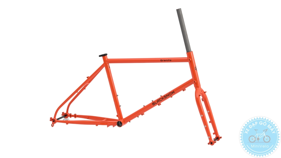 BlackSnow Granite Pro – Khung Sườn Minivelo Touring/Gravel 1 BlackSnow Granite Pro – Khung Sườn Minivelo Touring/Gravel