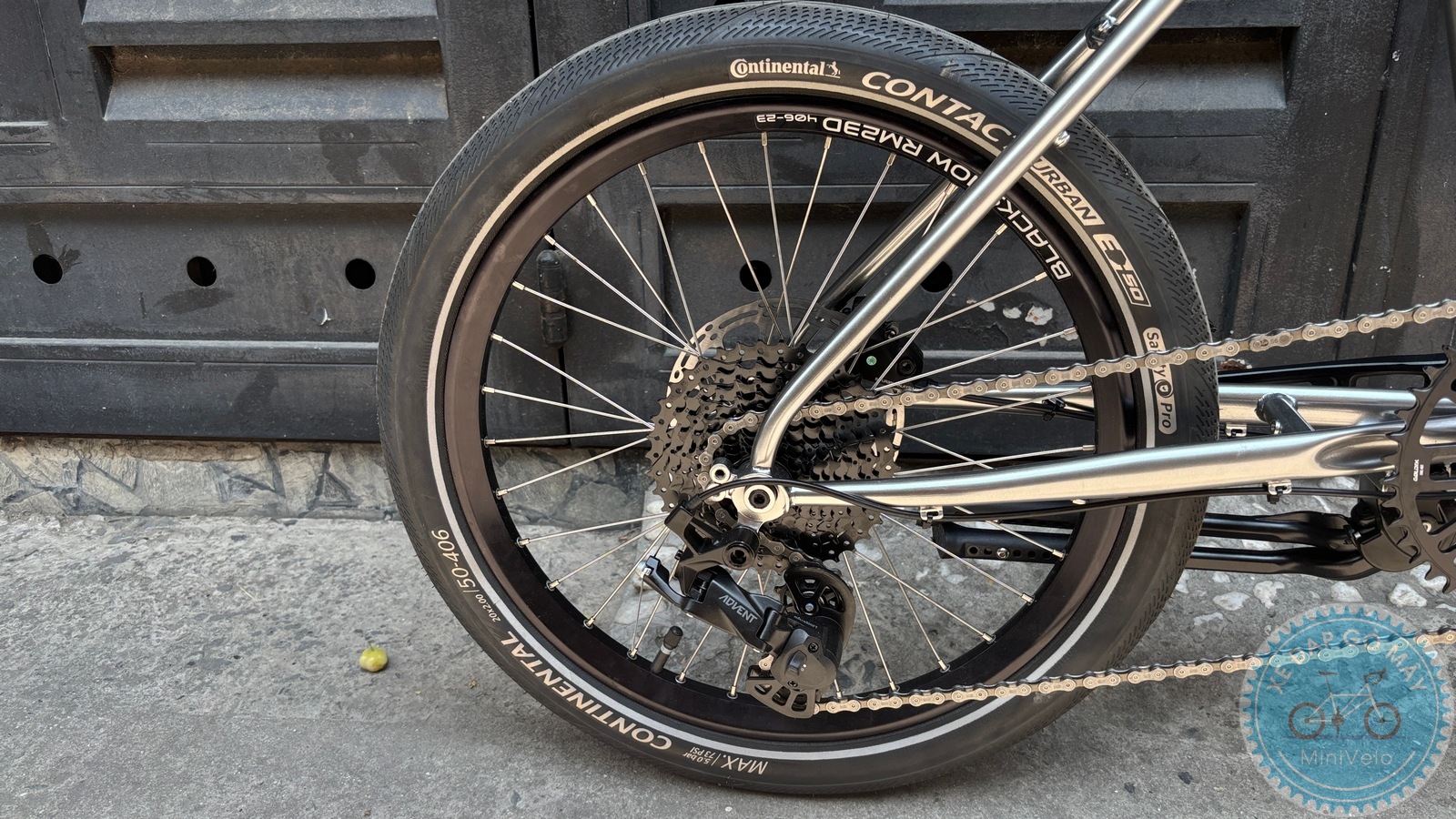 Blacksnow Granite Pro Silver – build cho Touring Đô Thị 8 %Mini Velo filename%