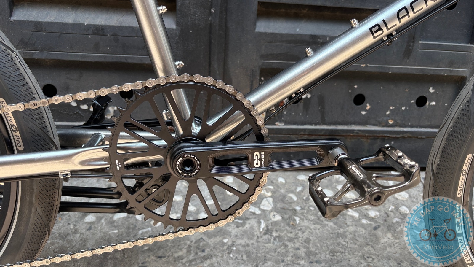 Blacksnow Granite Pro Silver – build cho Touring Đô Thị 9 %Mini Velo filename%