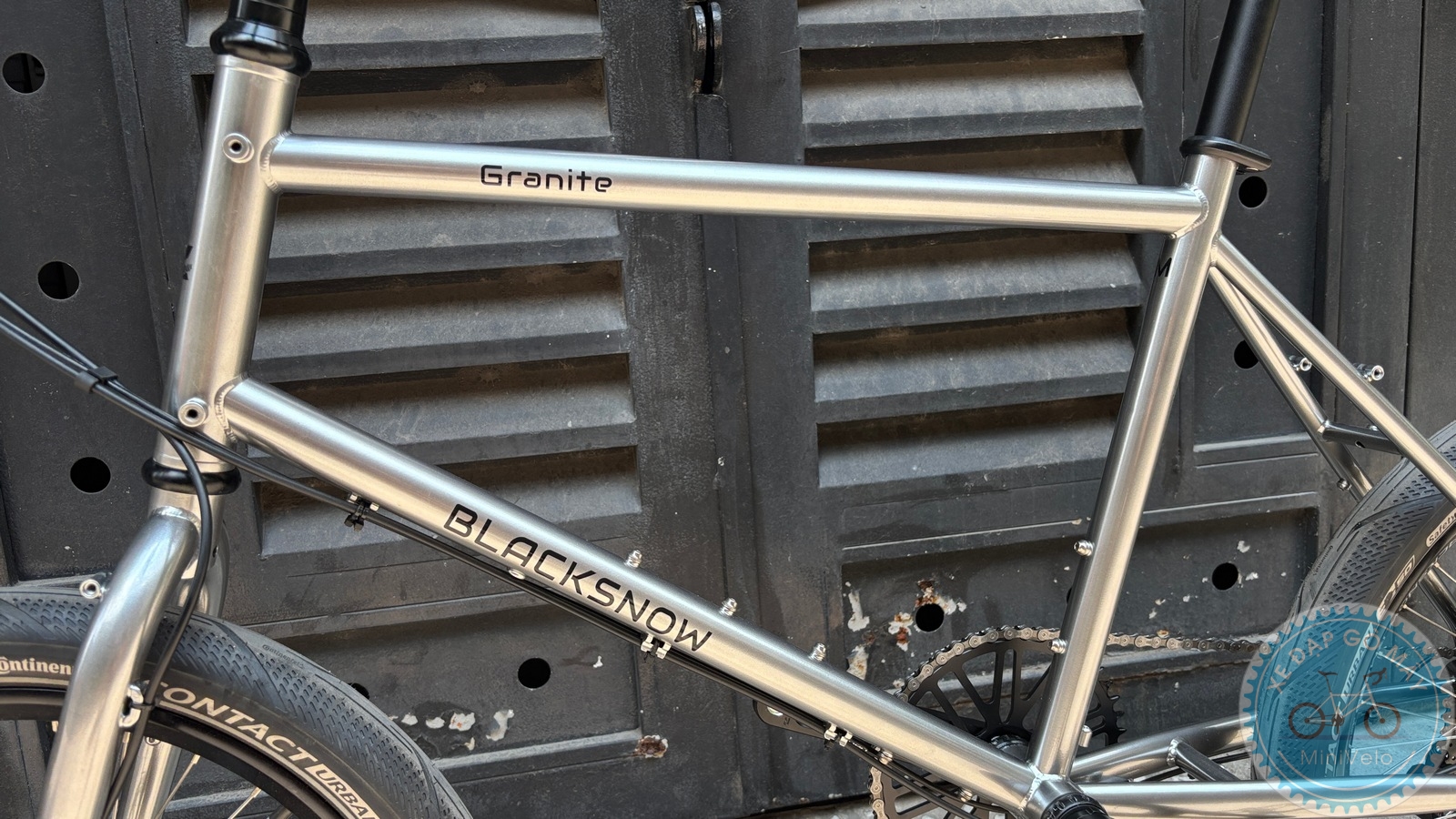 Blacksnow Granite Pro Silver – build cho Touring Đô Thị 15 %Mini Velo filename%