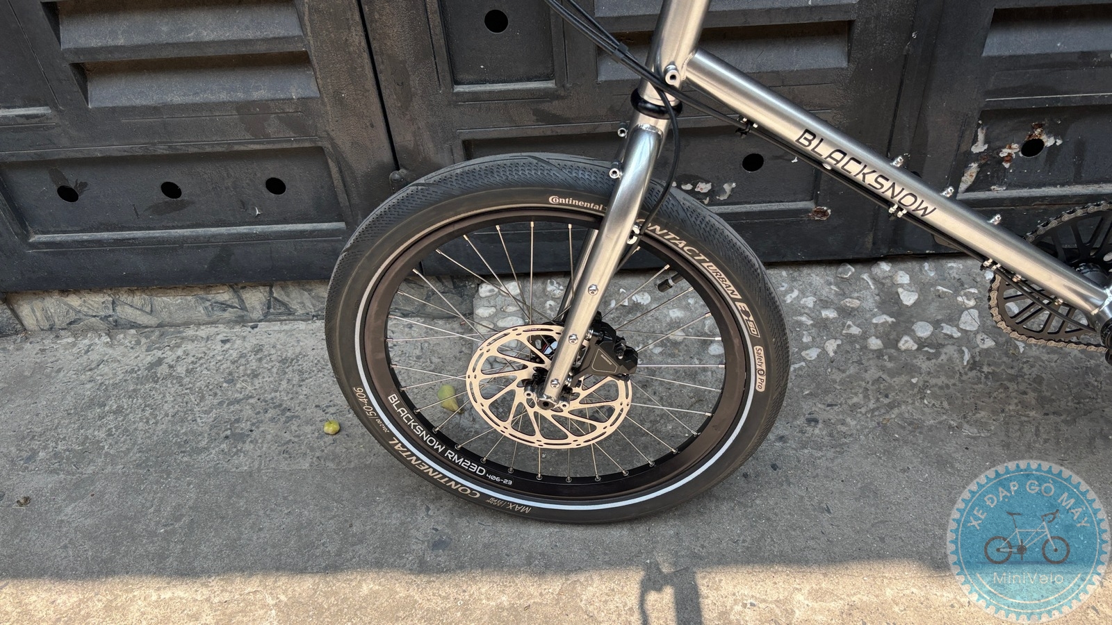 Blacksnow Granite Pro Silver – build cho Touring Đô Thị 20 %Mini Velo filename%