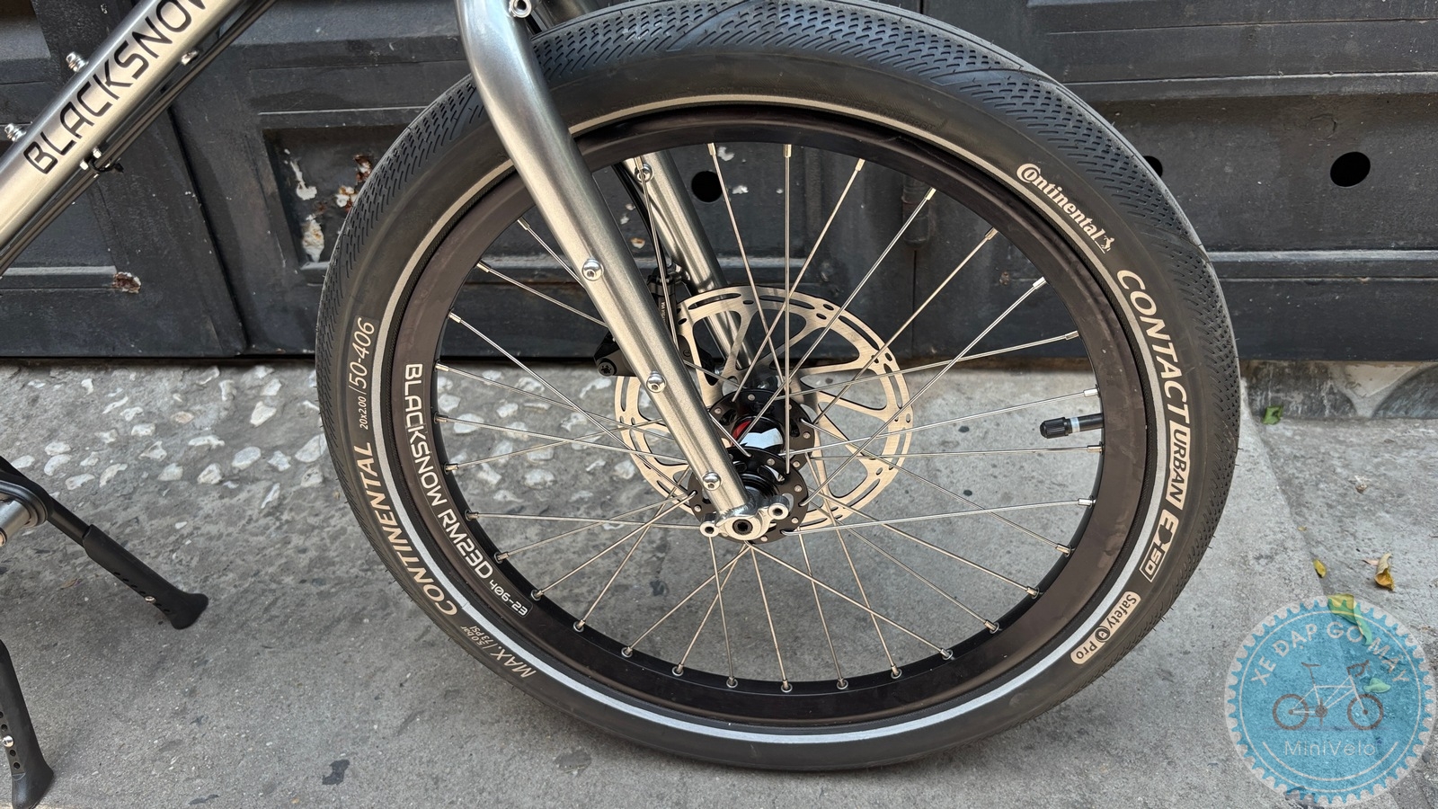 Blacksnow Granite Pro Silver – build cho Touring Đô Thị 6 %Mini Velo filename%