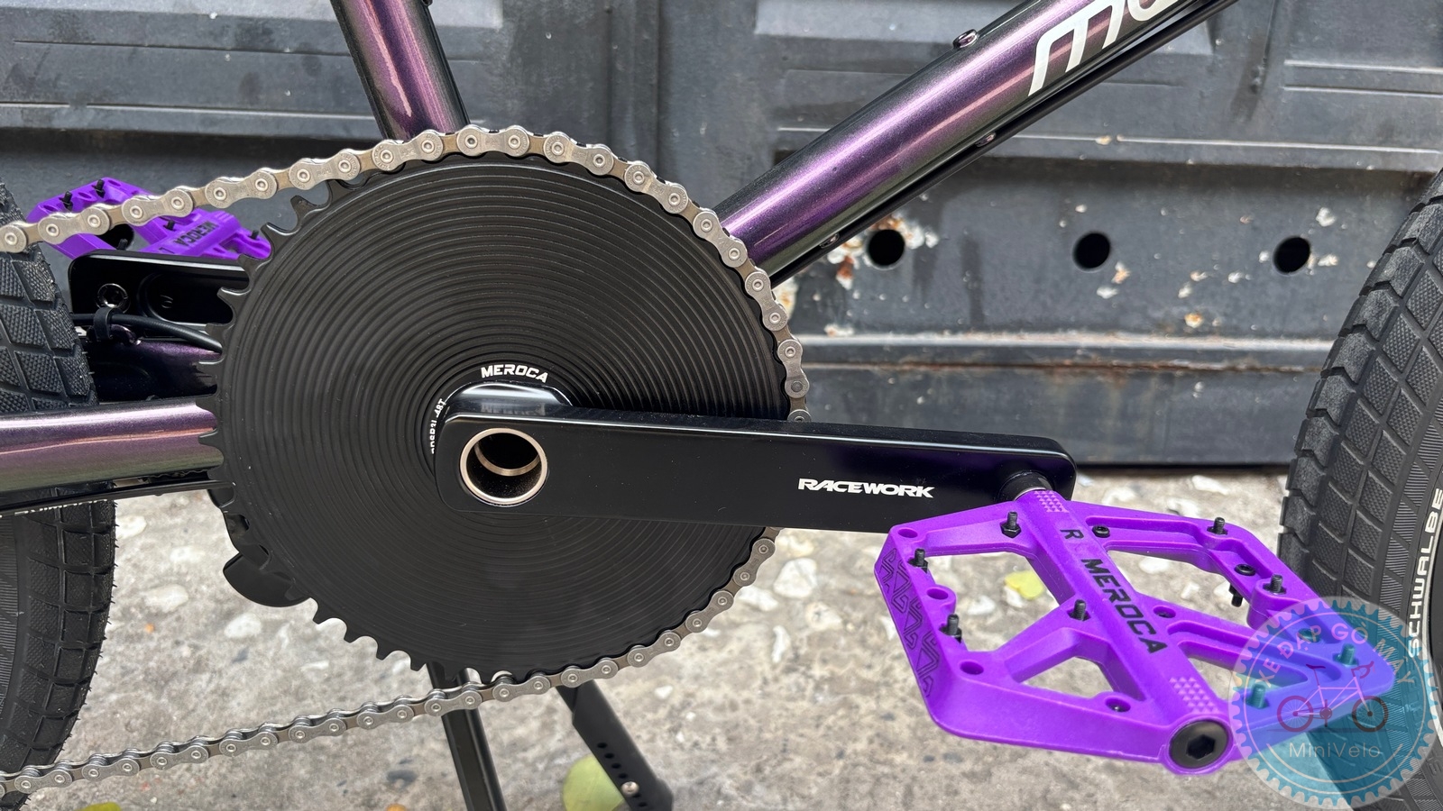 MeloVelo Racer màu tím đen chuyển màu 5 %Mini Velo filename%