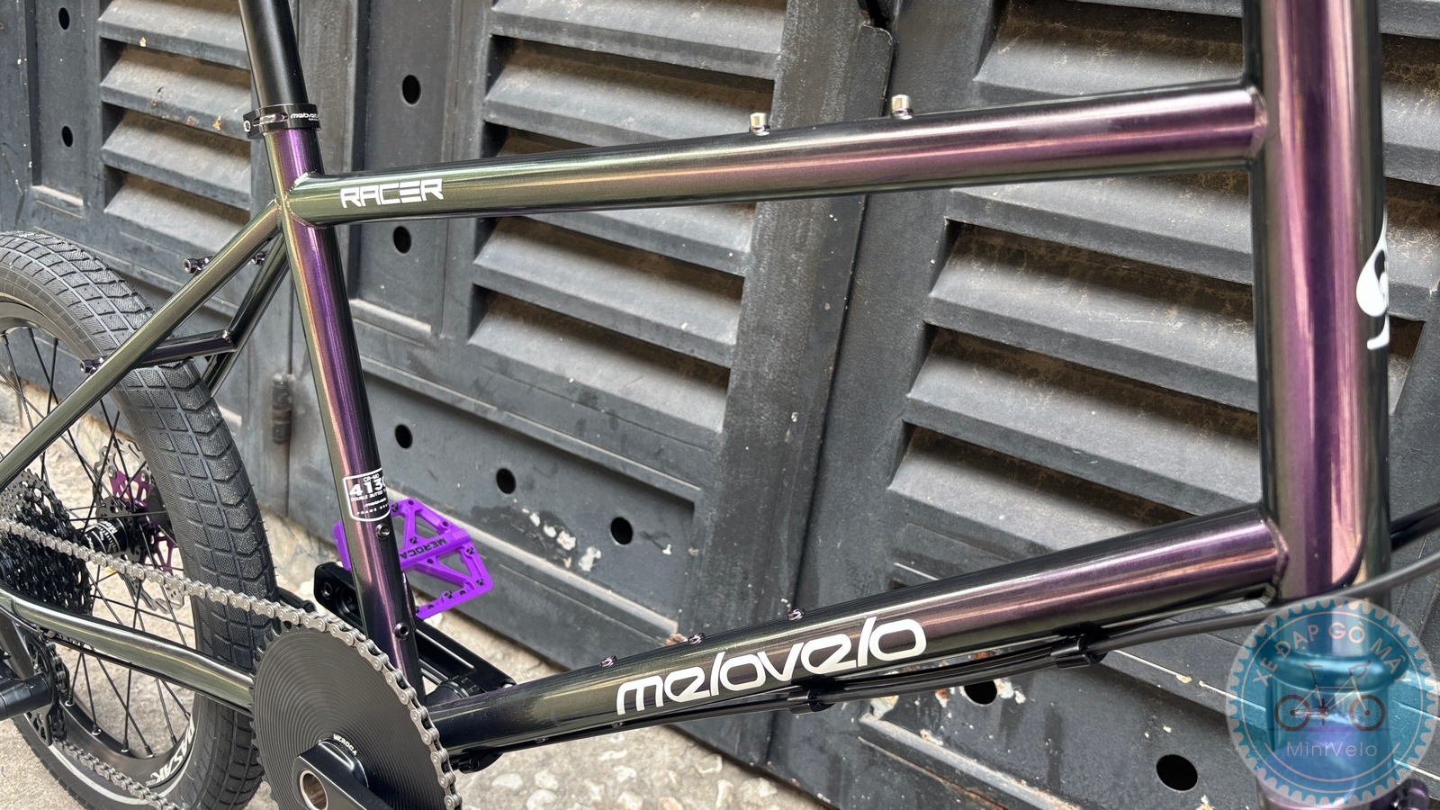 MeloVelo Racer màu tím đen chuyển màu 17 %Mini Velo filename%