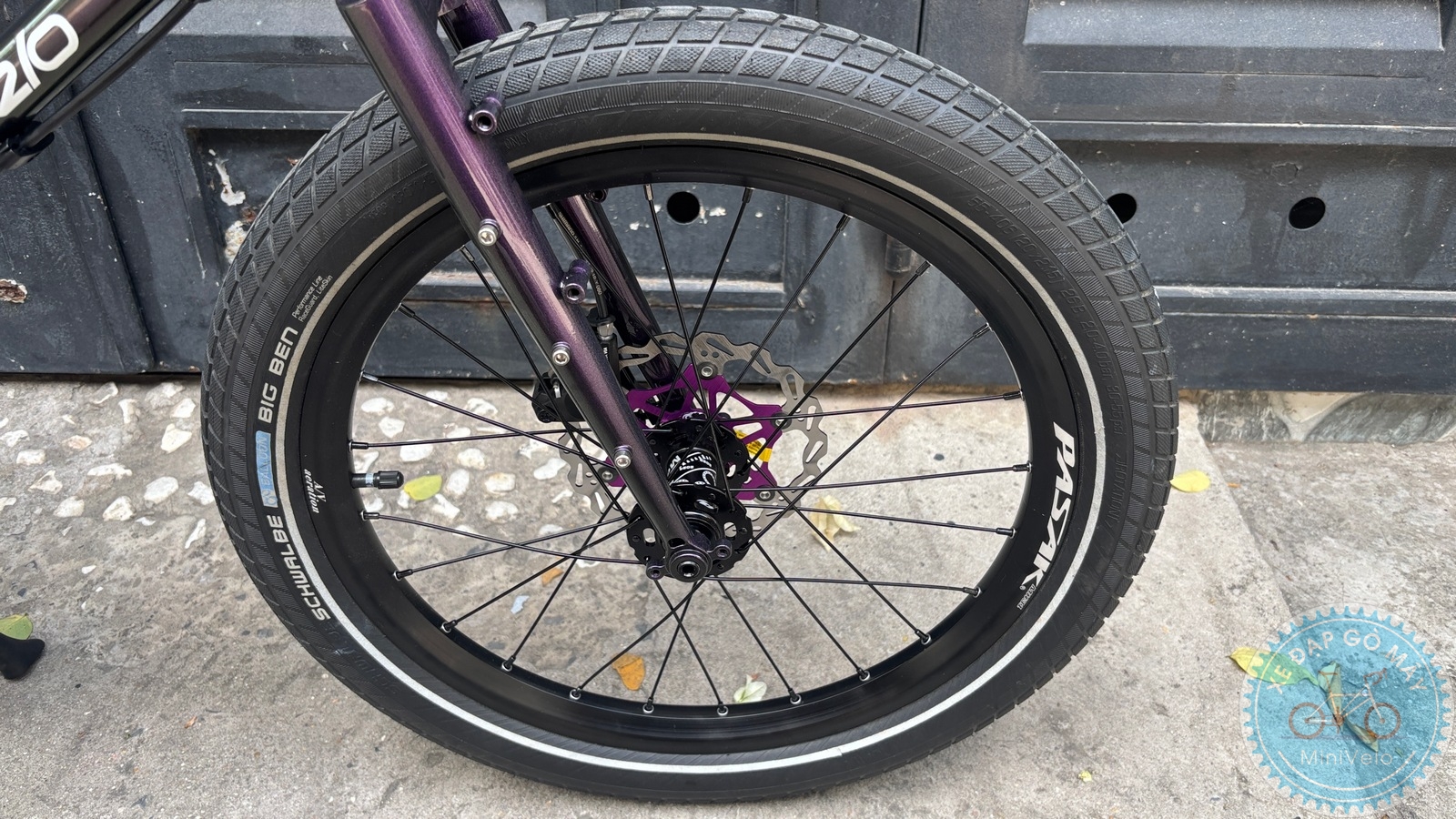 MeloVelo Racer màu tím đen chuyển màu 16 %Mini Velo filename%