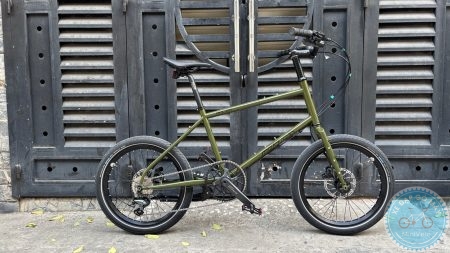 Melovelo Racer xanh oliu – Minivelo Tiagra 10s êm, mạnh cho phố