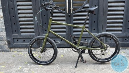 Melovelo Racer xanh oliu – Minivelo Tiagra 10s êm, mạnh cho phố