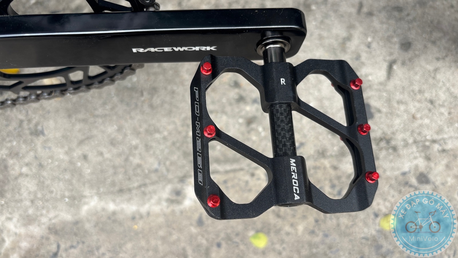 Melovelo Crox Thép Cr-Mo 4130 – bản build lướt phố 9 %Mini Velo filename%