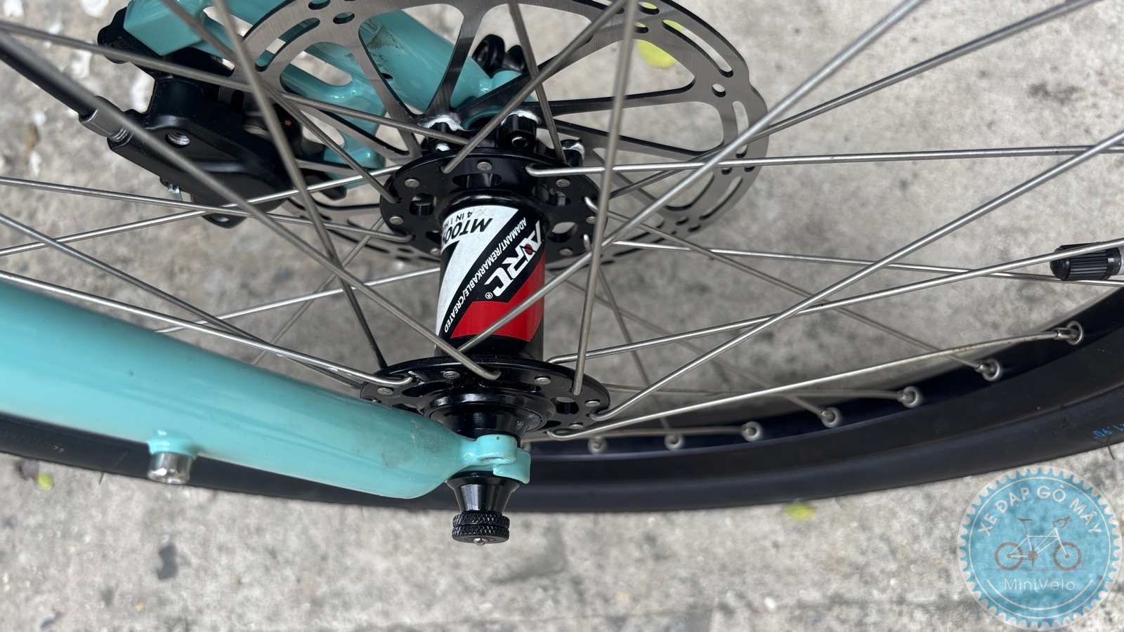 Melovelo Crox Thép Cr-Mo 4130 – bản build lướt phố 10 %Mini Velo filename%
