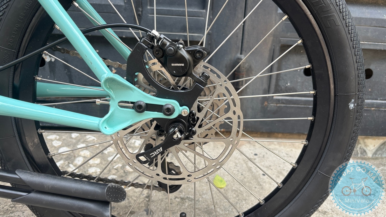 Melovelo Crox Thép Cr-Mo 4130 – bản build lướt phố 15 %Mini Velo filename%