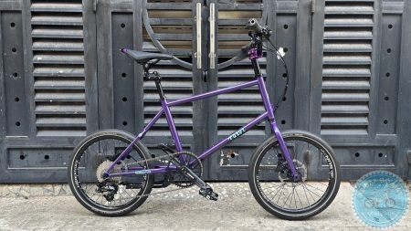 Mini Velo TQIQT Pulse – màu tím đi phố