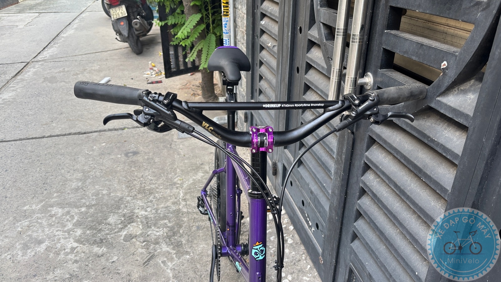 Mini Velo TQIQT Pulse – màu tím đi phố 17 %Mini Velo filename%