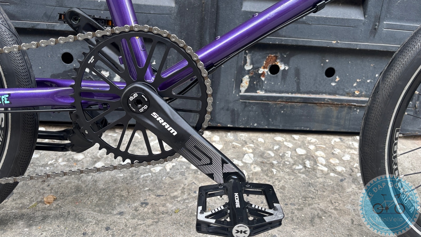 Mini Velo TQIQT Pulse – màu tím đi phố 15 %Mini Velo filename%