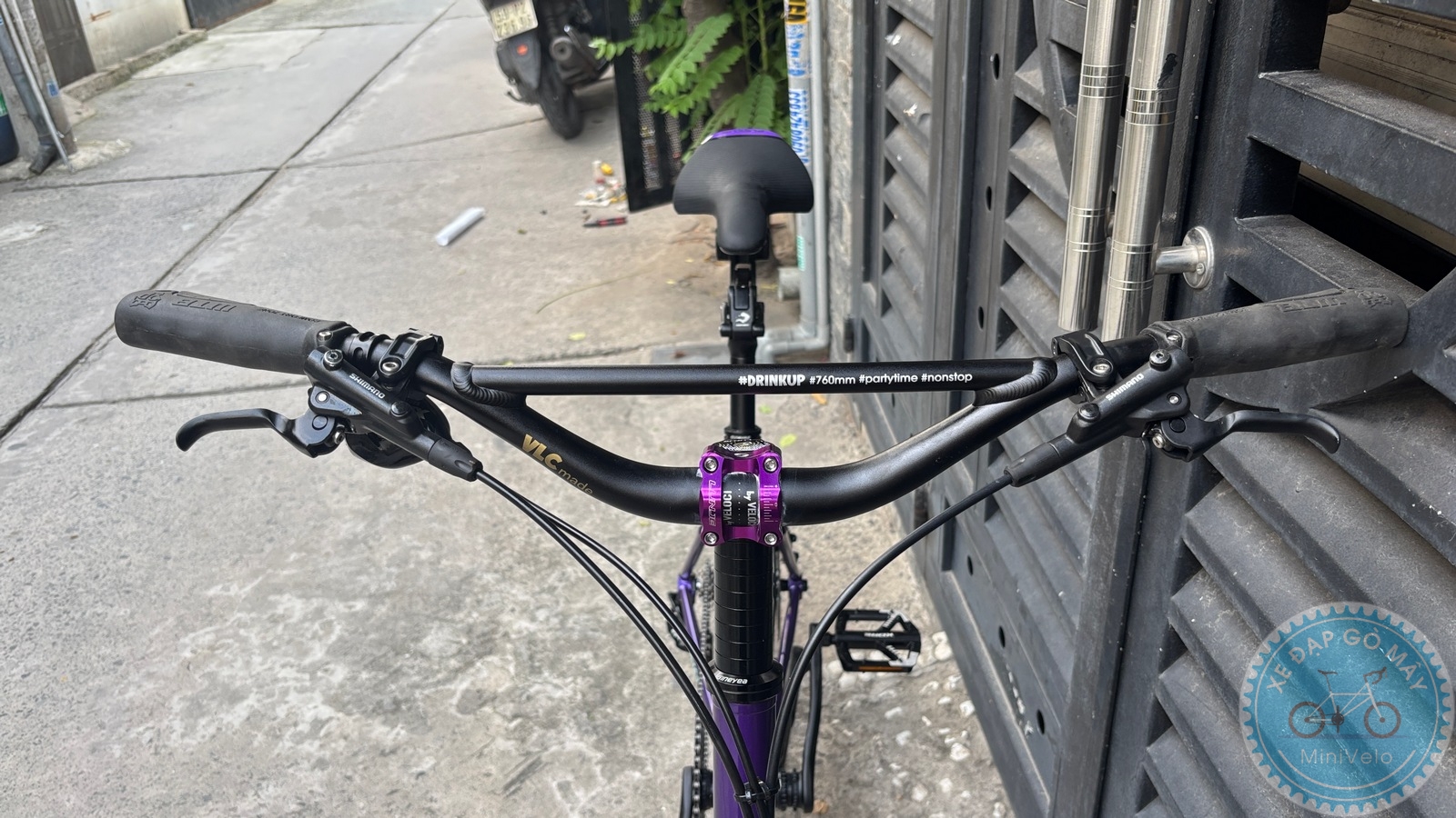 Mini Velo TQIQT Pulse – màu tím đi phố 13 %Mini Velo filename%