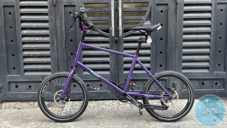 Mini Velo TQIQT Pulse – màu tím đi phố