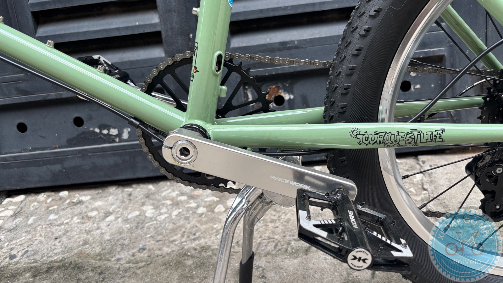 TQIQT Pulse Màu Xanh Matcha – Linh Hoạt Và Êm Ái Cho Cả Đô Thị & Địa Hình 20 %Mini Velo filename%