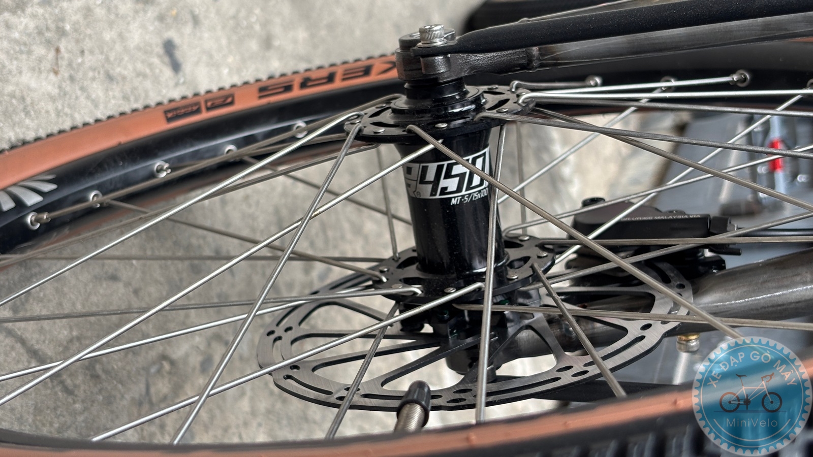 MeloVelo Racer Raw Brushed – Chiếc Minivelo 20 inch mang đậm phong cách Touring và Urban 15 %Mini Velo filename%