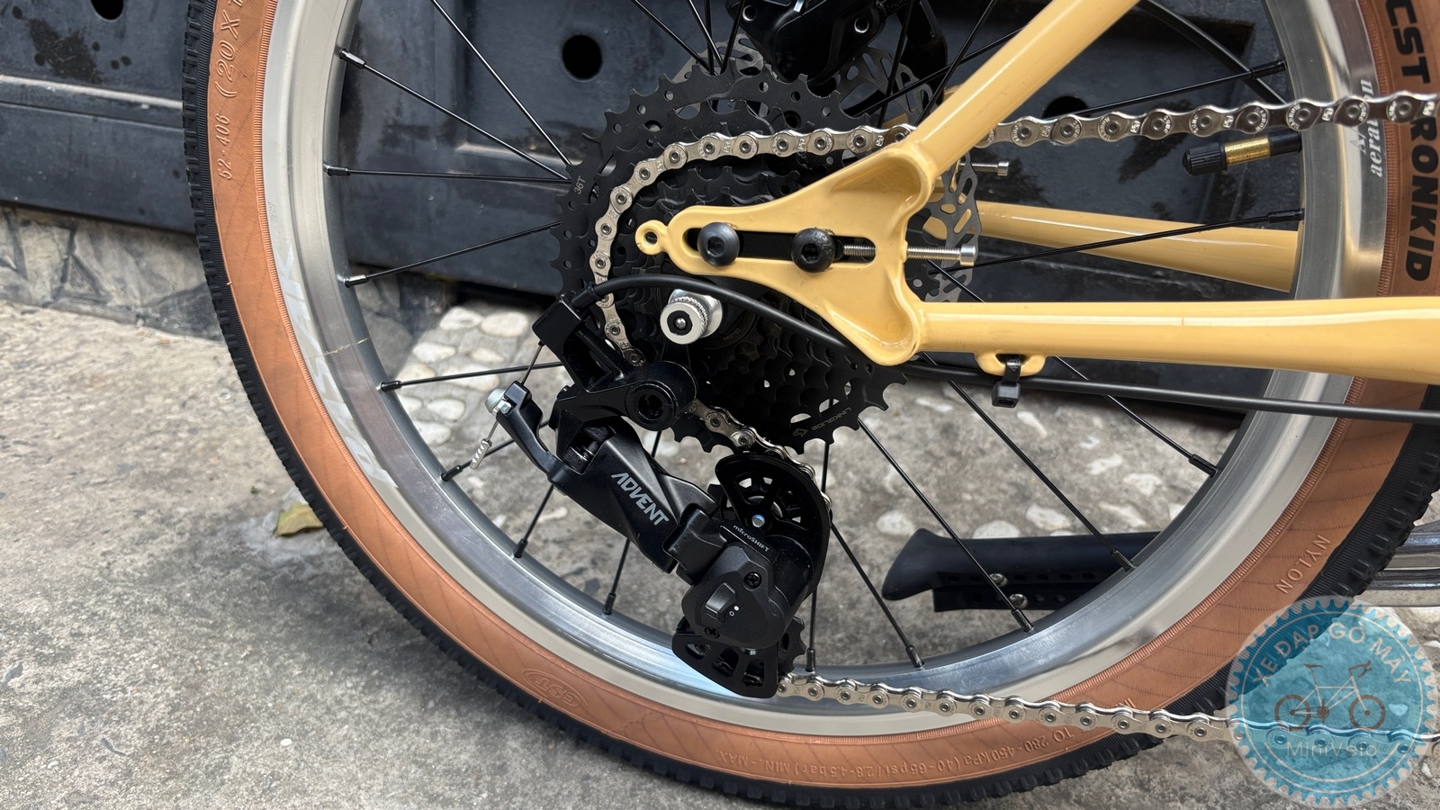 Melovelo Crox màu vành nhạt - Gọn gàng, linh hoạt và đầy cá tính 7 %Mini Velo filename%