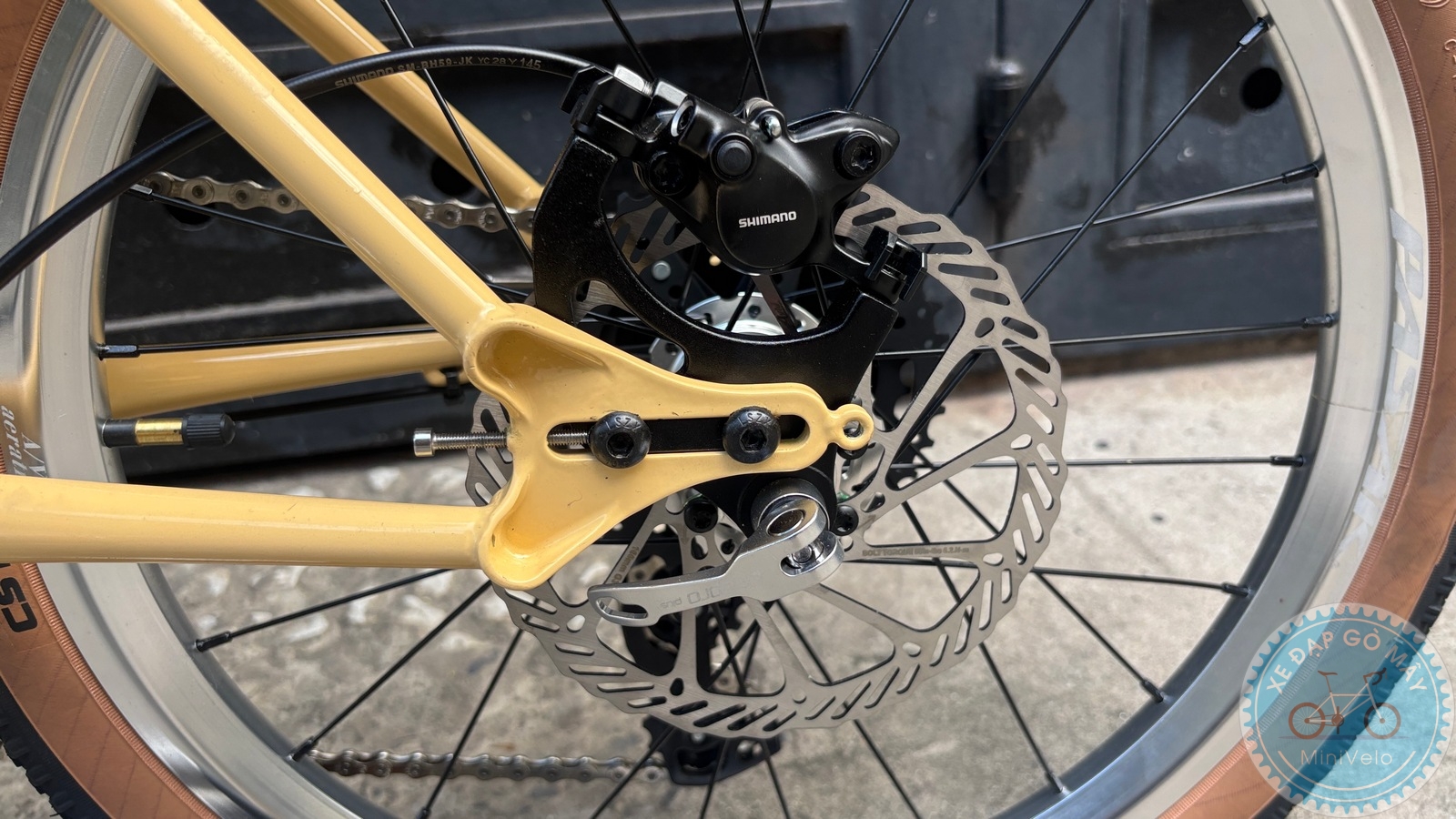 Melovelo Crox màu vành nhạt - Gọn gàng, linh hoạt và đầy cá tính 15 %Mini Velo filename%