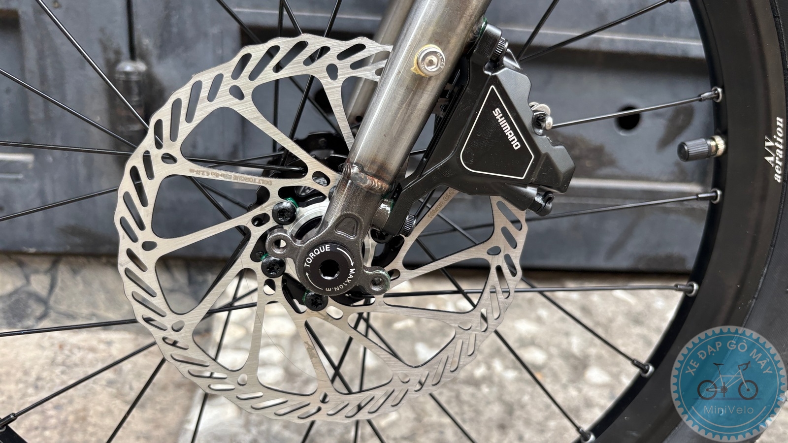 MeloVelo Racer – Raw Finish (Thép mộc phủ bóng) – Minivelo bụi 9 %Mini Velo filename%