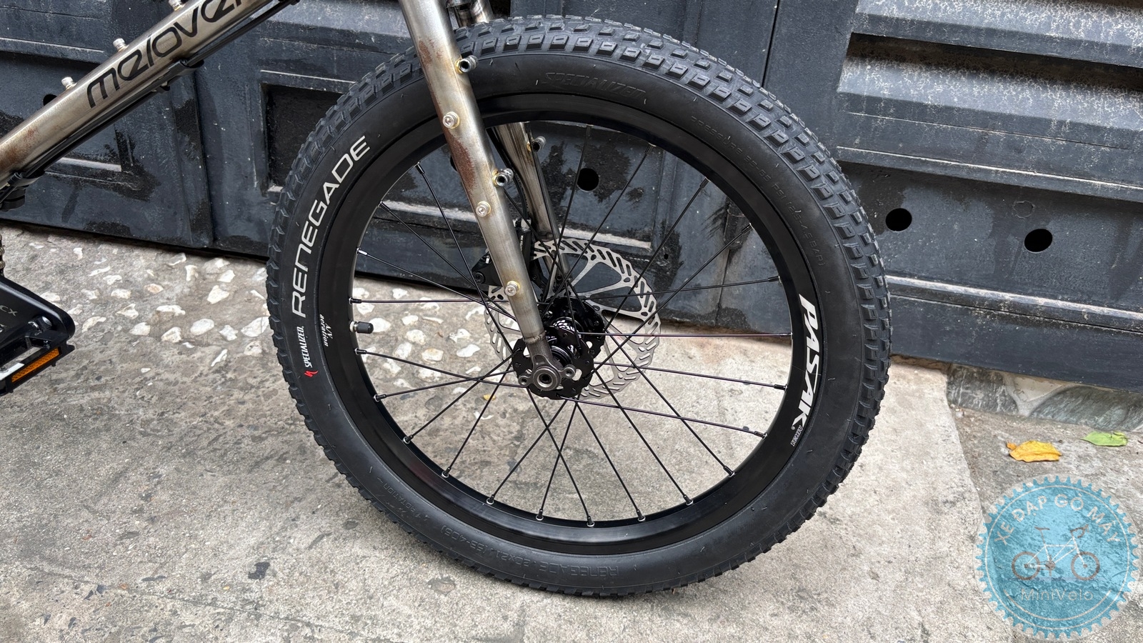 MeloVelo Racer – Raw Finish (Thép mộc phủ bóng) – Minivelo bụi 17 %Mini Velo filename%